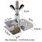 2Pcs Screen Frame Butterfly Hinge Clamp for Silk Screen Printing Hobby Printer Include Four Screws